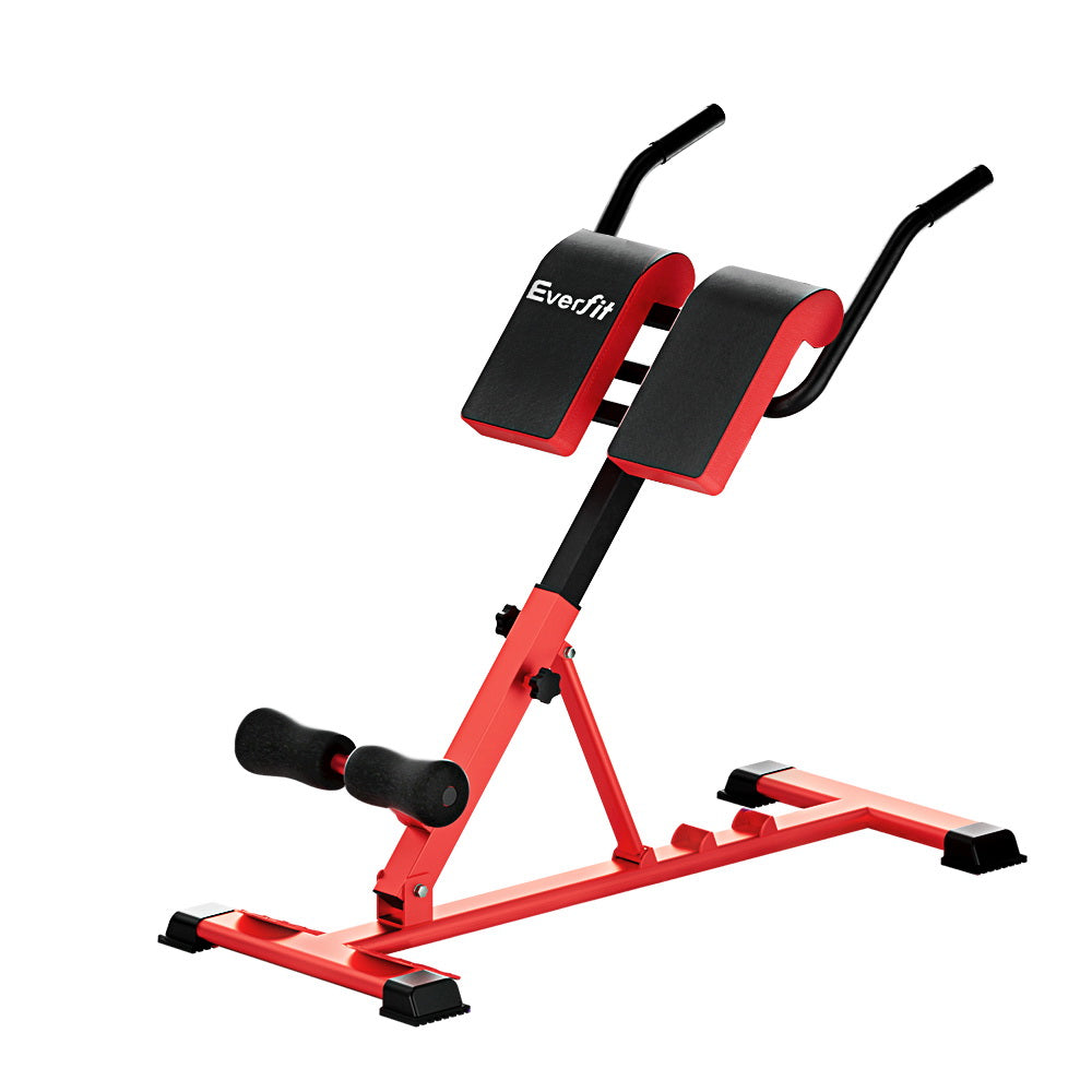 Exercise Benches: Everfit Weight Bench Adjustable Roman Chair 10 in 1 Home Gym Fitness 200kg