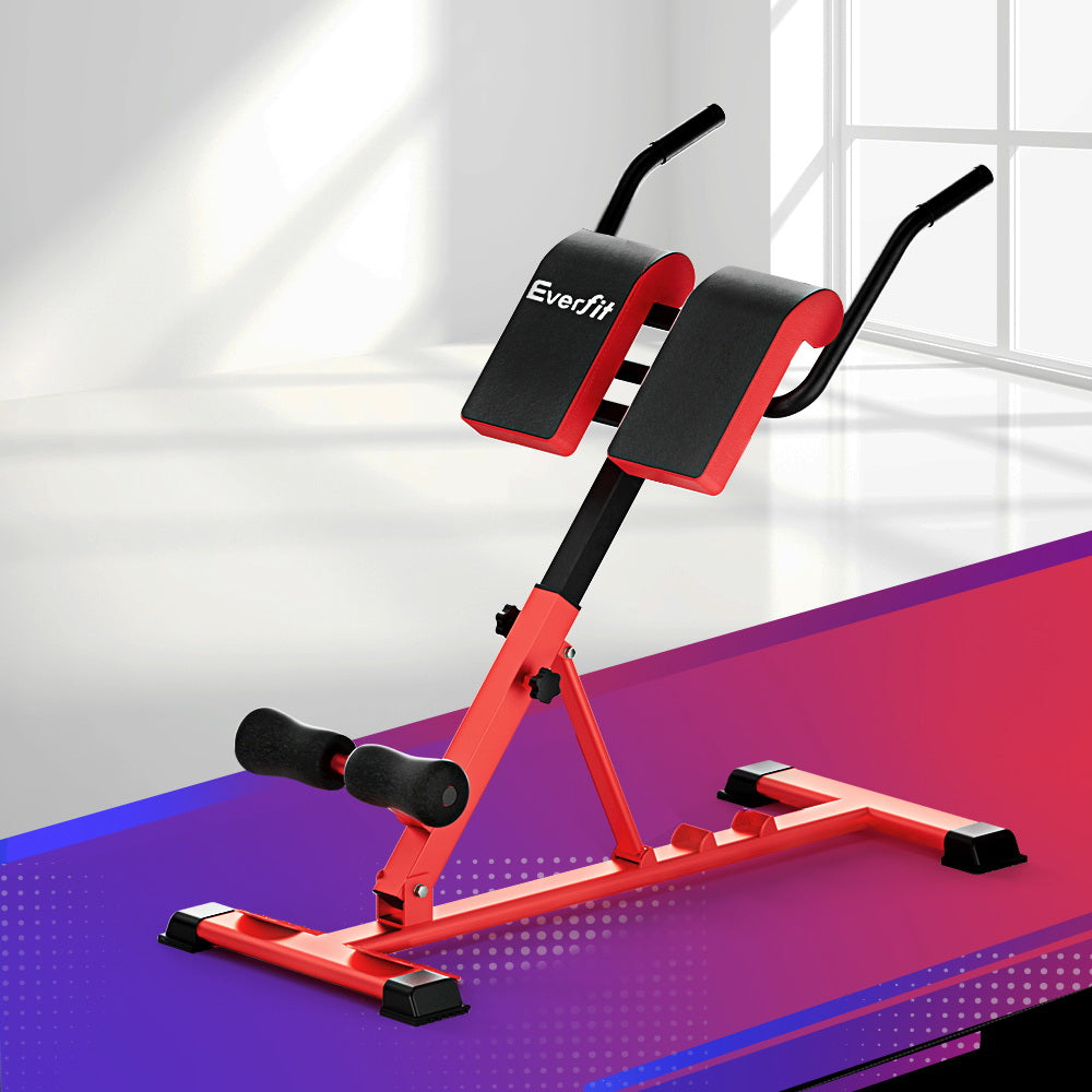 Exercise Benches: Everfit Weight Bench Adjustable Roman Chair 10 in 1 Home Gym Fitness 200kg