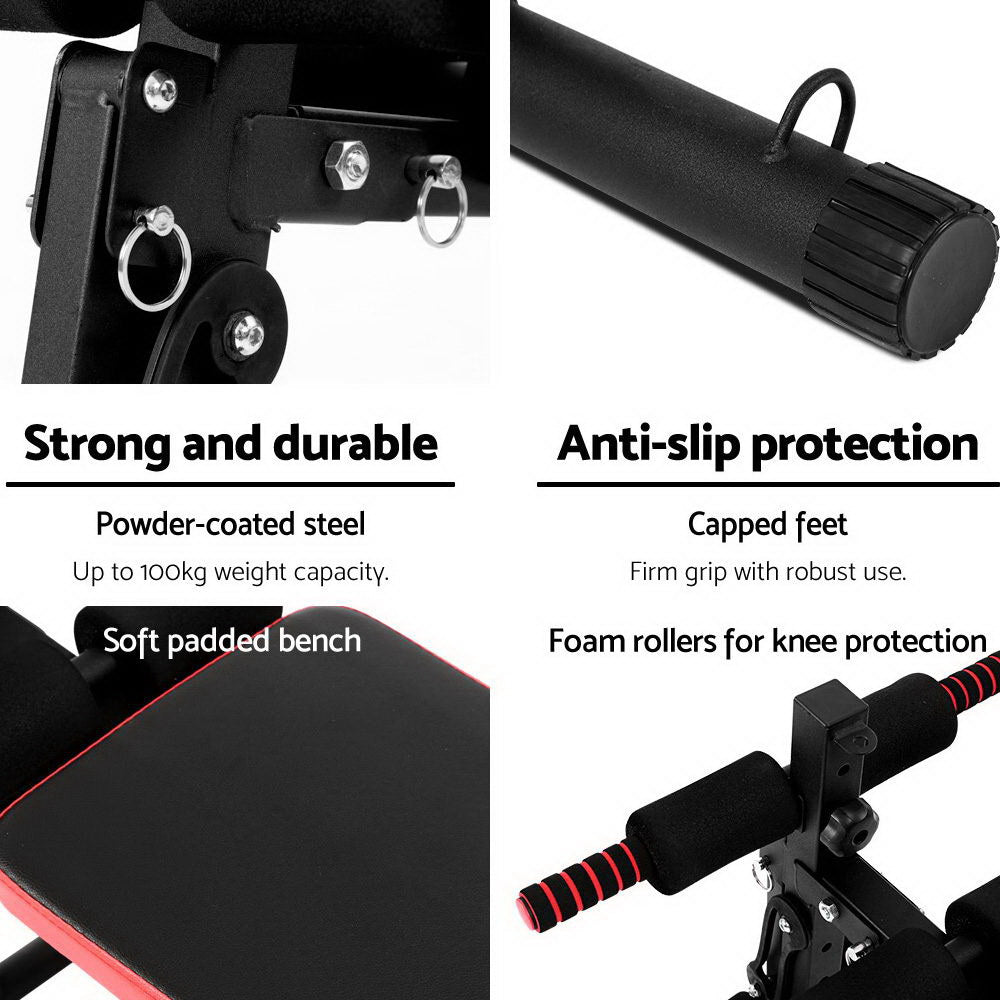 Exercise Benches: Everfit Weight Bench Sit Up Bench Press Foldable Home Gym Equipment