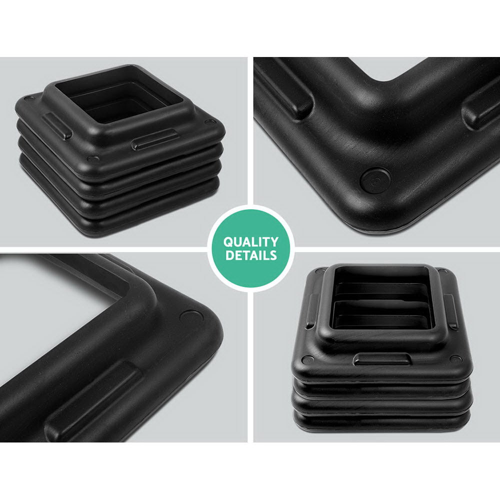 Gym & Training Step: Everfit 4X Aerobic Step Riser Exercise Stepper Block Gym Home Fitness