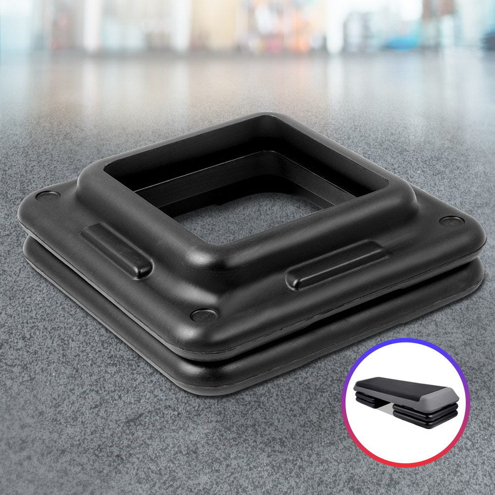 Gym & Training Step: Everfit 2X Aerobic Step Riser Exercise Stepper Block Gym Home Fitness