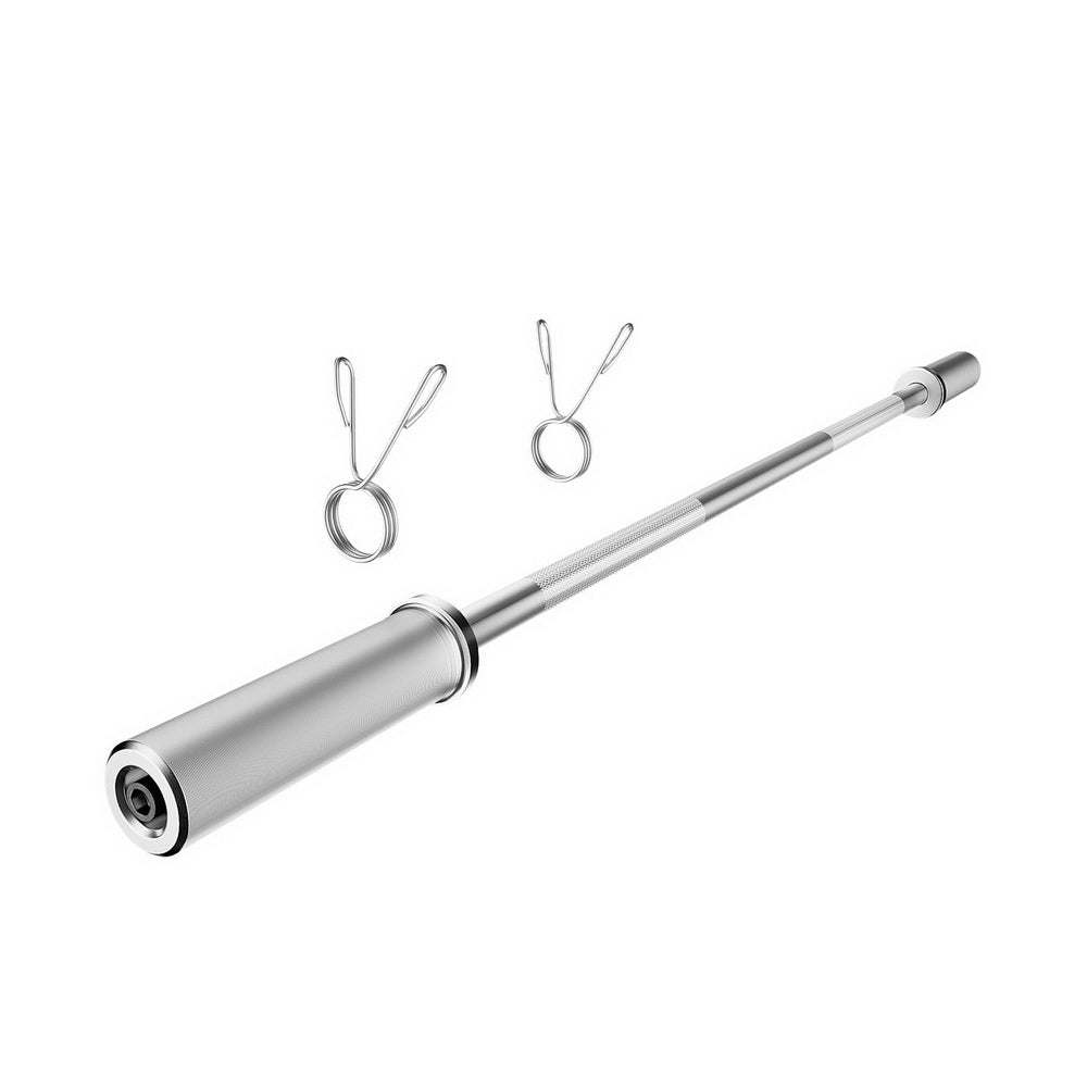 Free Weights: Everfit Barbell Bar Weights Lifting Dumbbells Olympic Training Bar Gym Fitness