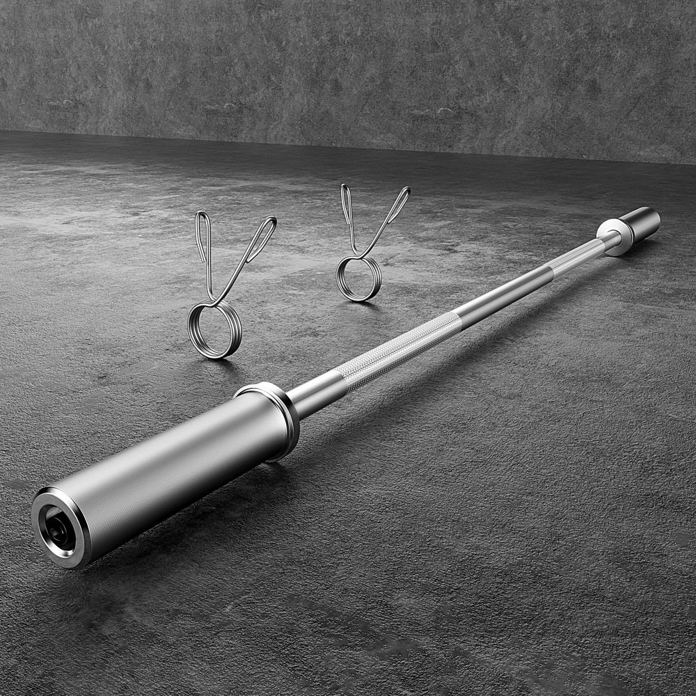 Free Weights: Everfit Barbell Bar Weights Lifting Dumbbells Olympic Training Bar Gym Fitness
