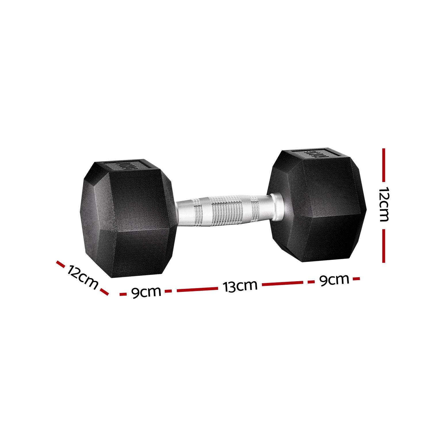 Free Weights: Everfit 20kg Hex Dumbbells Set Dumbbells Weights Lifting Bench Gym Workout 2x10kg