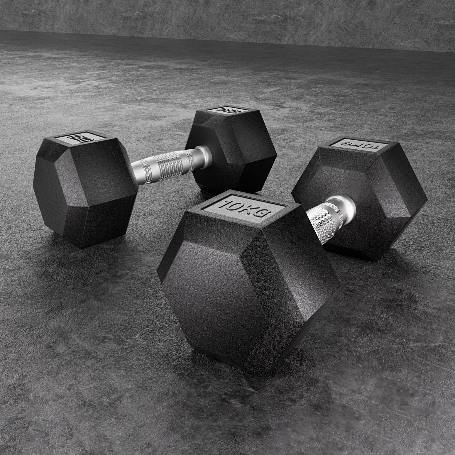 Free Weights: Everfit 20kg Hex Dumbbells Set Dumbbells Weights Lifting Bench Gym Workout 2x10kg