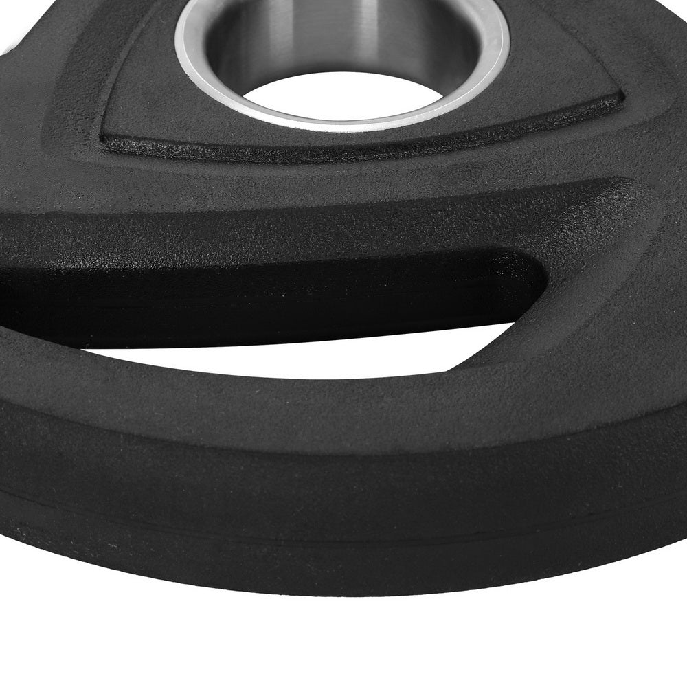 Free Weights: Everfit Weight Plates Olympic 5kg Dumbbells Barbells Plate Weight Lifting Home