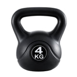 Everfit 4kg Kettlebell Set Weight Lifting Bench Dumbbells Kettle Bell Gym Home