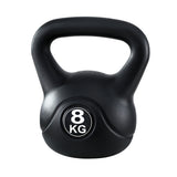 Everfit 8kg Kettlebell Set Weight Lifting Bench Dumbbells Kettle Bell Gym Home