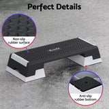 Everfit 3 Level Aerobic Step Adjustable Stepper for Home Workouts