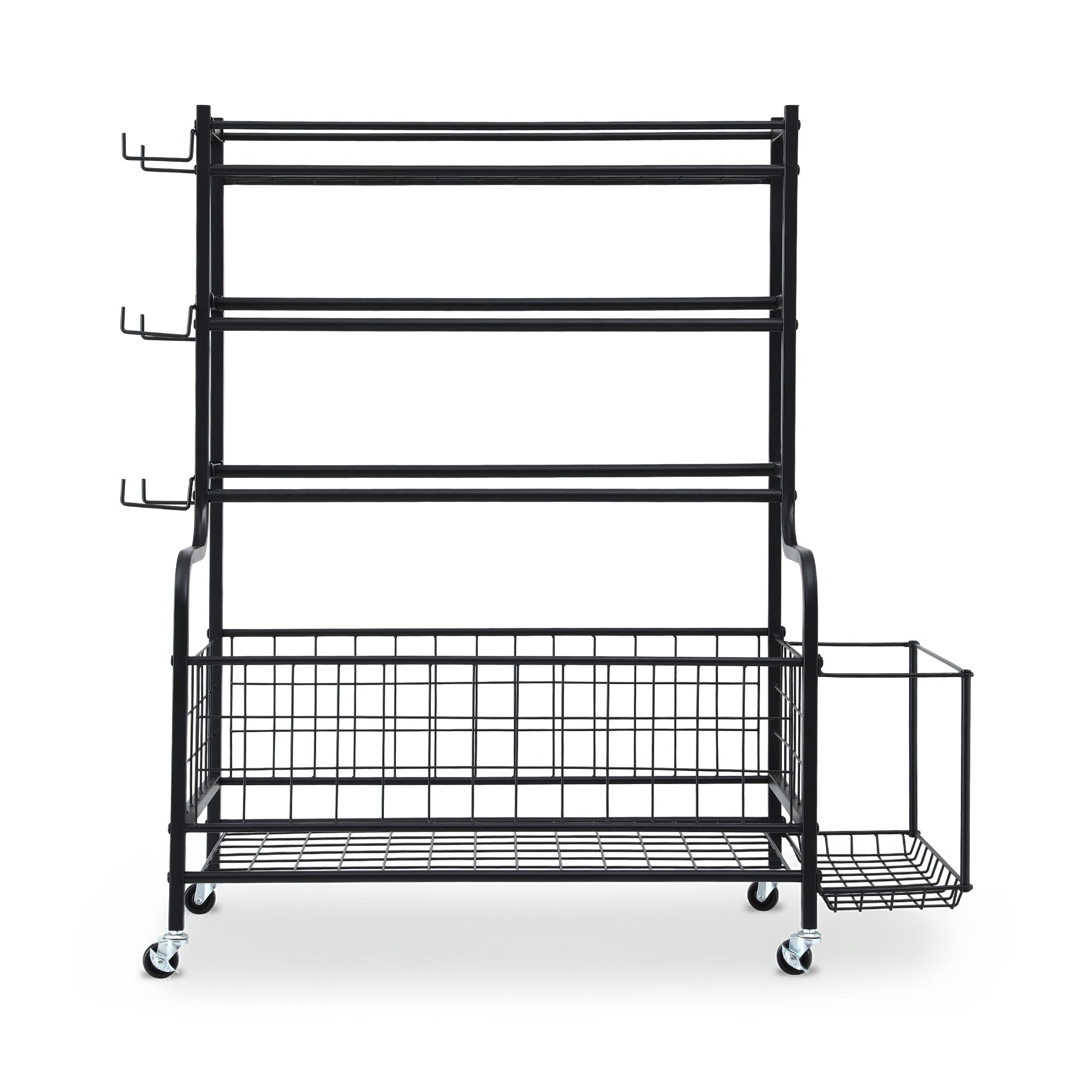 Everfit Dumbbell Rack Weight Rack for Dumbbells Home Gym Storage Black