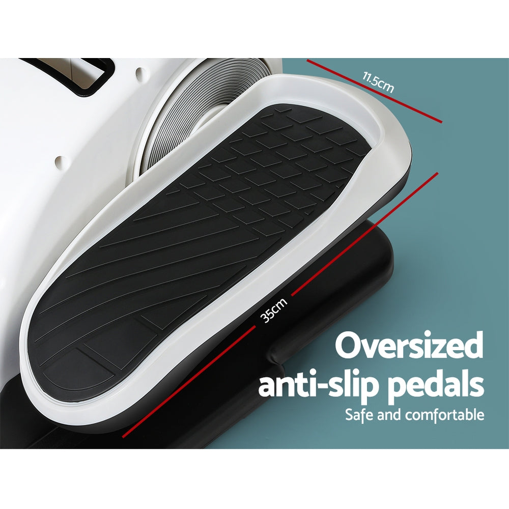 Exercise Bikes: Everfit Pedal Exerciser Mini Exercise Bike Cross Trainer Under Desk Bike