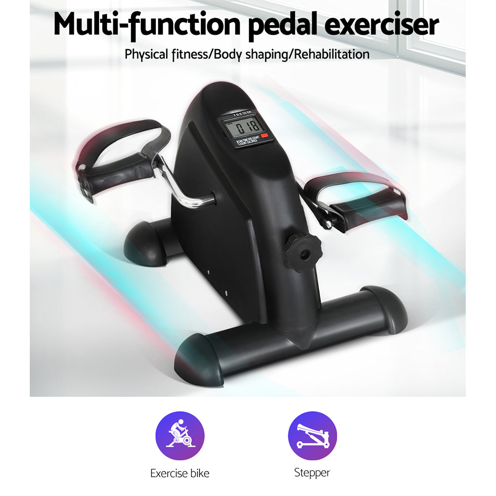 Exercise Bikes: Everfit Pedal Exerciser Mini Exercise Bike Cross Trainer Under Desk Bike