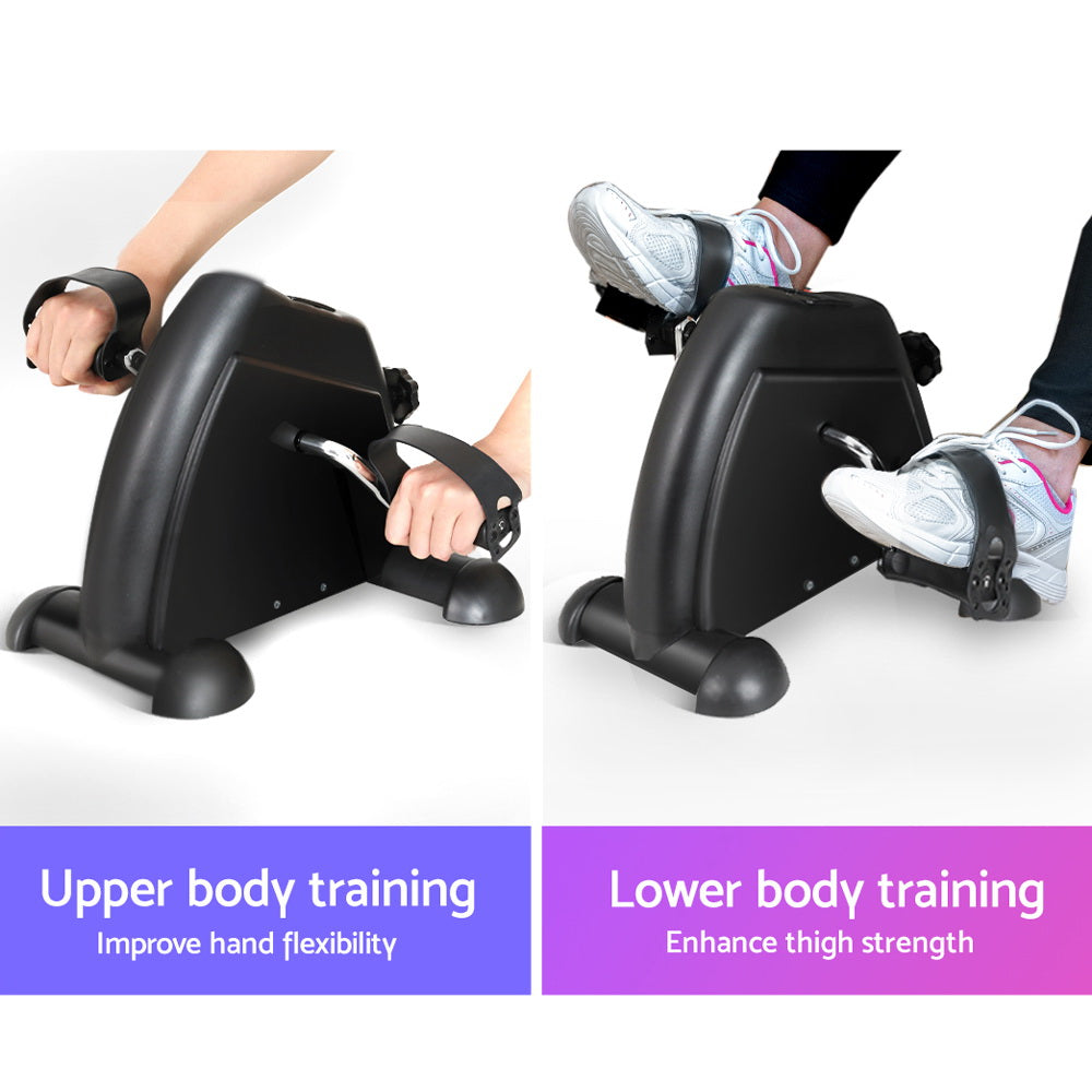 Exercise Bikes: Everfit Pedal Exerciser Mini Exercise Bike Cross Trainer Under Desk Bike