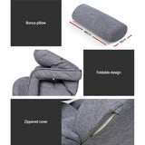 Sofas & Sofa Beds: Artiss Floor Chair Lounge Sofa Swivel Grey