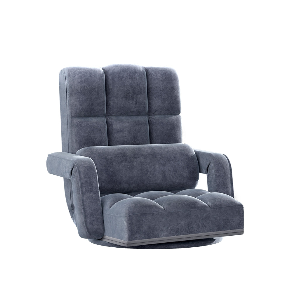 Sofas & Sofa Beds: Artiss Floor Chair Lounge Sofa Swivel Charcoal