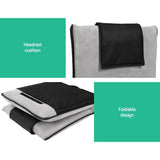 Arm Chairs & Recliners: Artiss 4X Floor Lounge Sofa Bed Floor Cushion Velvet Grey