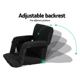 Arm Chairs & Recliners: Artiss Lounge Sofa Bed With Armrest Heated Floor Recliner Futon Couch Folding Chair Cushion