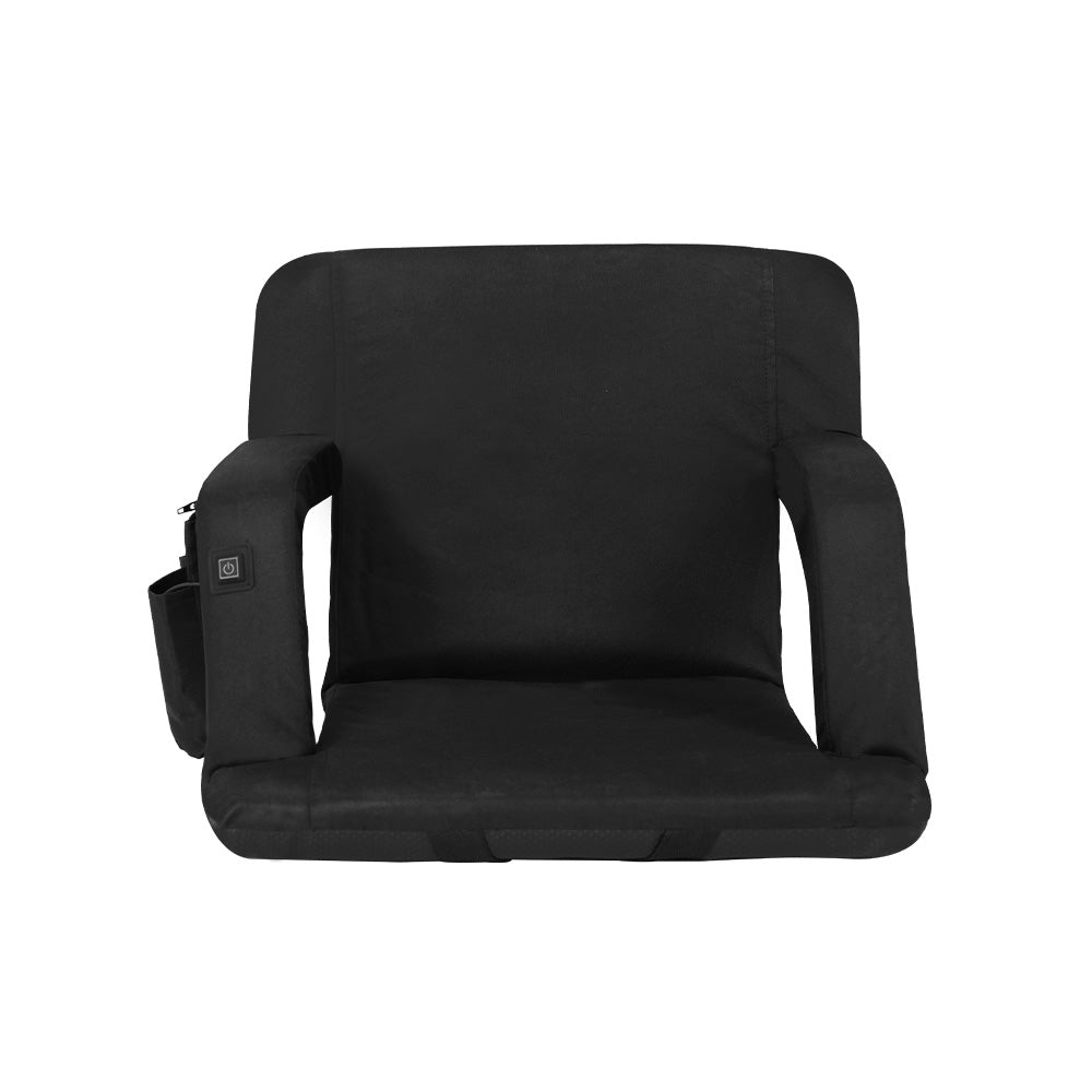 Arm Chairs & Recliners: Artiss 2X Floor Lounge Sofa Bed With Armrest Heated Cushion