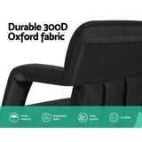 Artiss 2X Floor Lounge Sofa Bed With Armrest Heated Cushion