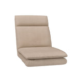 Arm Chairs & Recliners: Artiss 2XFloor Chair Sofa Linen Beige