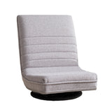 Arm Chairs & Recliners: Ariss Swivel Floor Chair 360 Adjustable Foldable Lounge Seat Floor Sofa Chair Grey