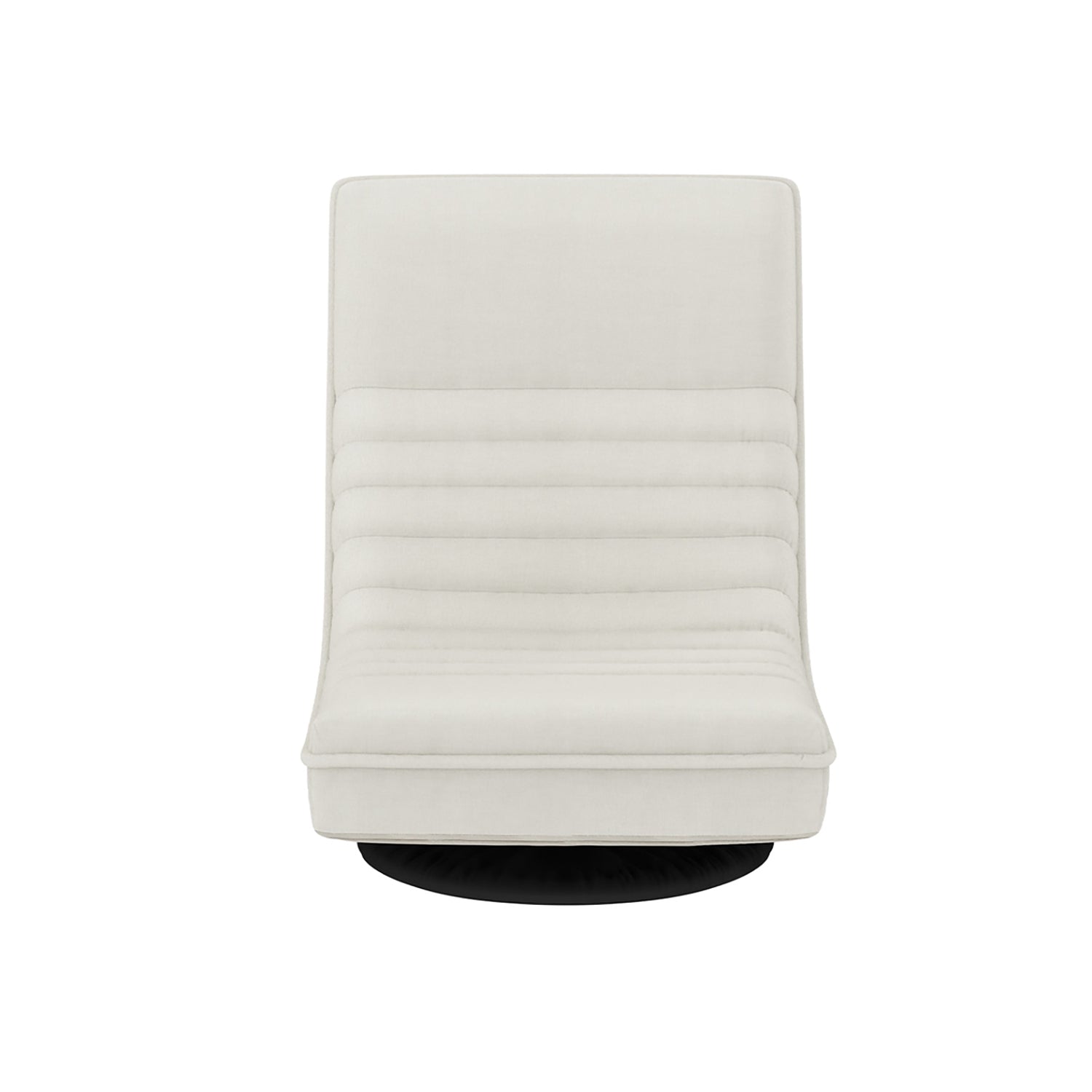 Arm Chairs & Recliners: Artiss 2XFloor Chair Lounge Sofa Swivel Foldable Linen White