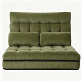 Arm Chairs & Recliners: ArtissLounge Sofa Bed 2 seater Green Fabric