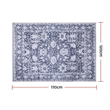 Floor Rugs: Artiss Floor Rug 120x170cm Soft Velvet Washable Modern Area Rug Floor Carpet Mat