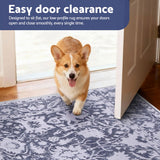 Floor Rugs: Artiss Floor Rug 120x170cm Soft Velvet Washable Modern Area Rug Floor Carpet Mat