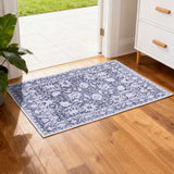 98765-Artiss Floor Rug 50X80cm Doormat Soft Velvet Non-Slip Bath Mat Small Rug Modern