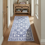 Floor Rugs: Artiss Hallway Runner Rug 80x180cm Soft Velvet Washable Modern Kitchen Mat
