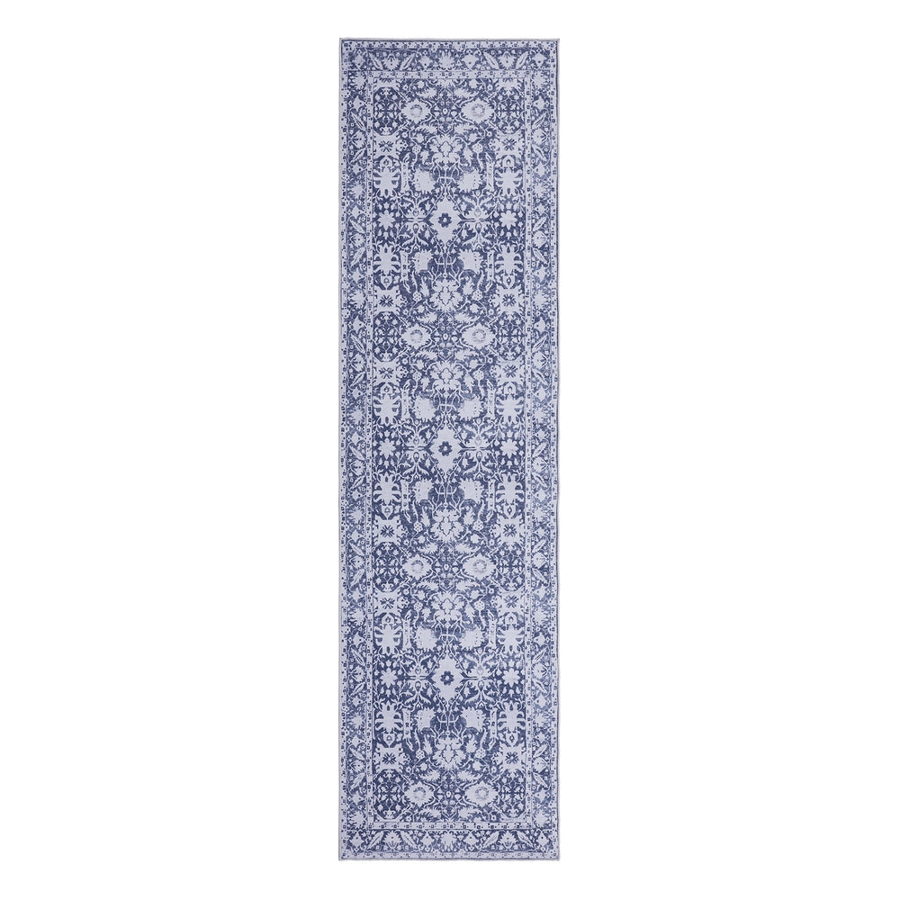 Floor Rugs: Artiss Hallway Runner Rug 80X300cm Soft Velvet Washable Modern Kitchen Mat