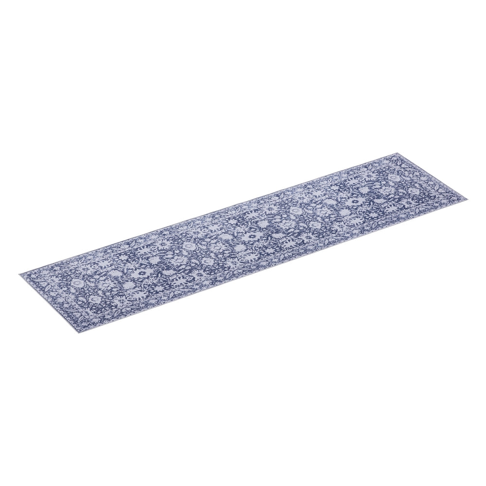 Floor Rugs: Artiss Hallway Runner Rug 80X300cm Soft Velvet Washable Modern Kitchen Mat