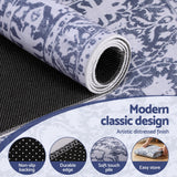Floor Rugs: Artiss Hallway Runner Rug 80X300cm Soft Velvet Washable Modern Kitchen Mat