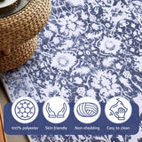 Floor Rugs: Artiss Hallway Runner Rug 80X300cm Soft Velvet Washable Modern Kitchen Mat