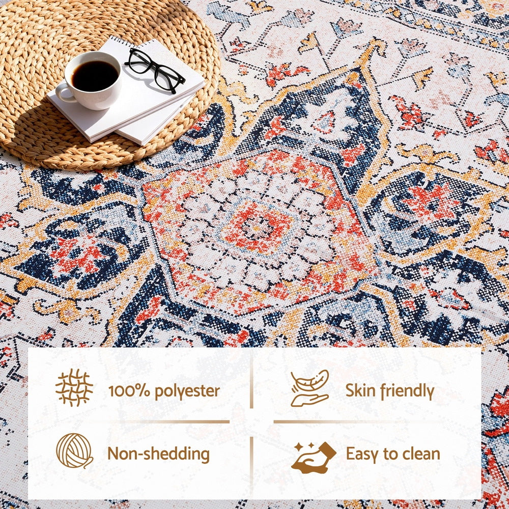 Floor Rugs: Artiss Floor Rug 160X230cm Large Washable Carpet