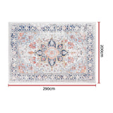 Floor Rugs: Artiss Floor Rug 200X290cm Large Washable Carpet