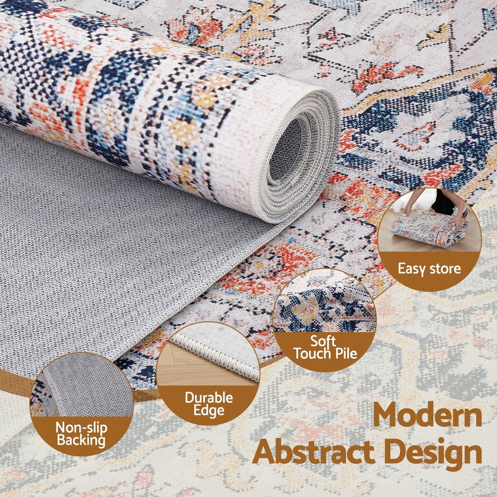 Floor Rugs: Artiss Floor Rug 240x340cm Large Washable Carpet