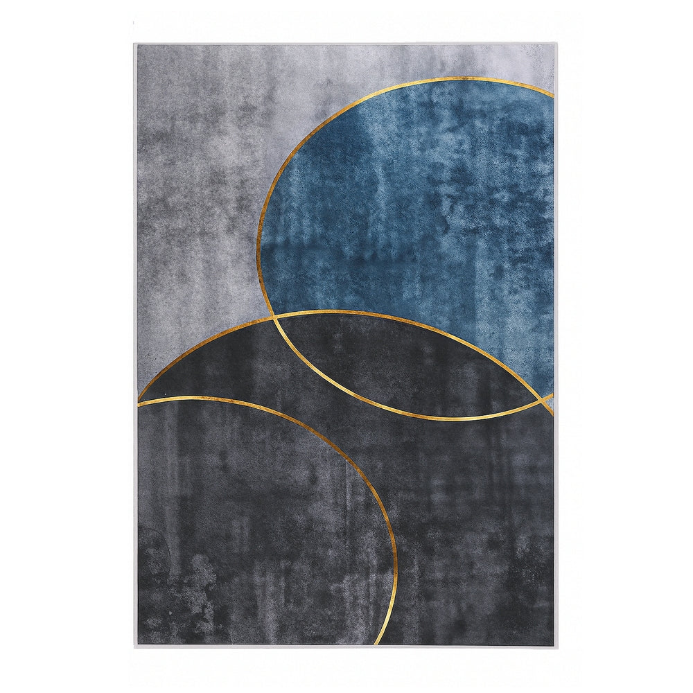 Floor Rugs: Artiss Washable Floor Rug 200X290cm Large Geometric Area Rug Modern Floor Carpet