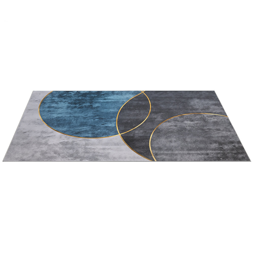 Floor Rugs: Artiss Washable Floor Rug 200X290cm Large Geometric Area Rug Modern Floor Carpet