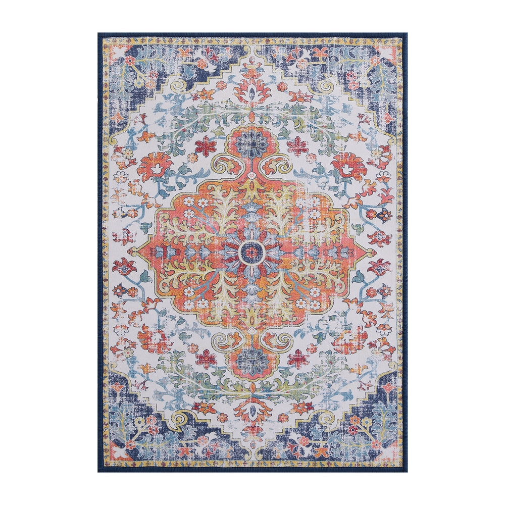 Floor Rugs: Artiss Floor Rug 120X170cm Large Washable Geometric Area Rug Modern Carpet Mat