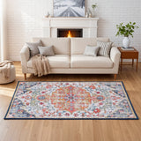 Floor Rugs: Artiss Floor Rug 120X170cm Large Washable Geometric Area Rug Modern Carpet Mat