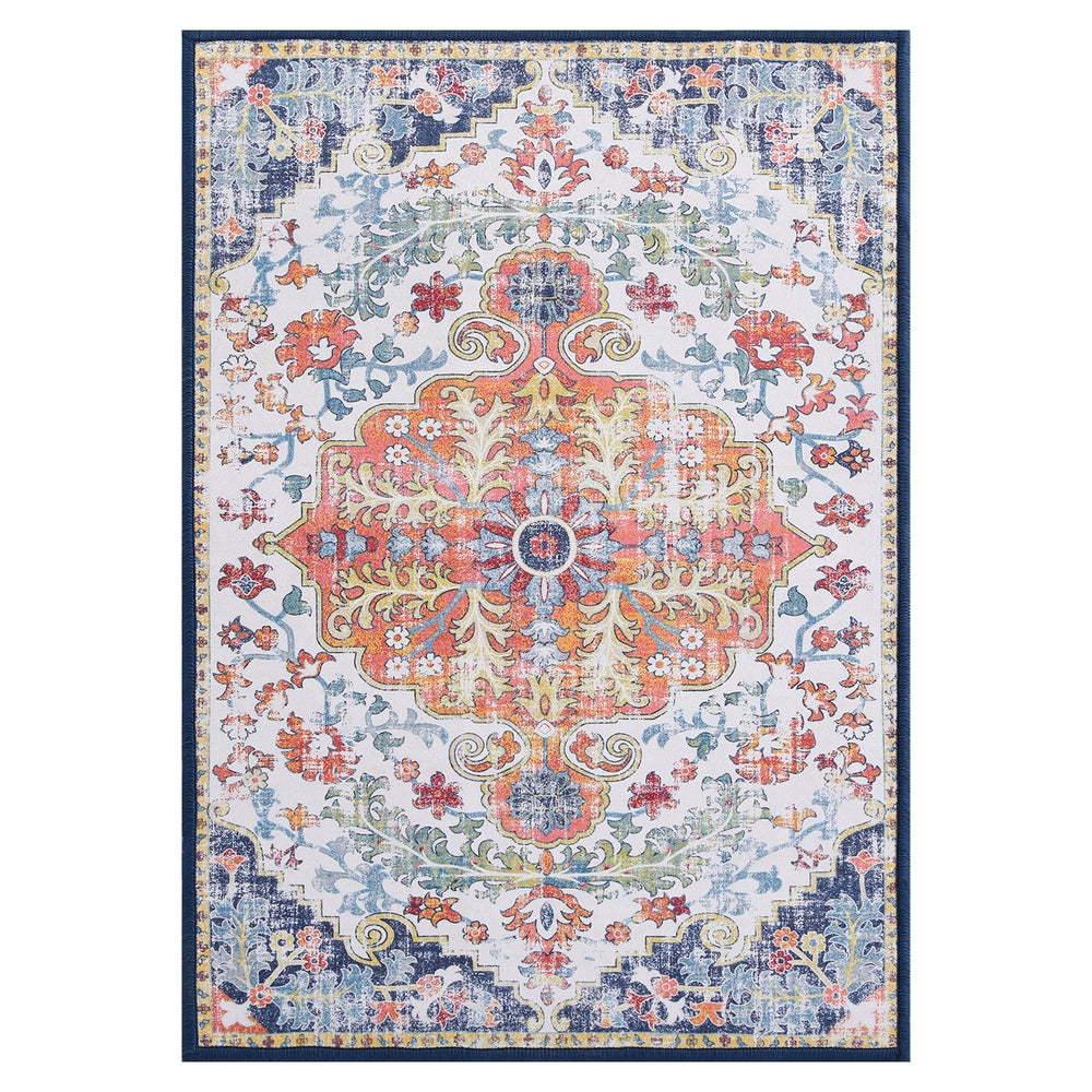 Floor Rugs: Artiss Floor Rug 240X340cm Large Washable Geometric Area Rug Modern Carpet Mat