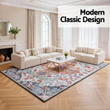 Floor Rugs: Artiss Floor Rug 240X340cm Large Washable Geometric Area Rug Modern Carpet Mat
