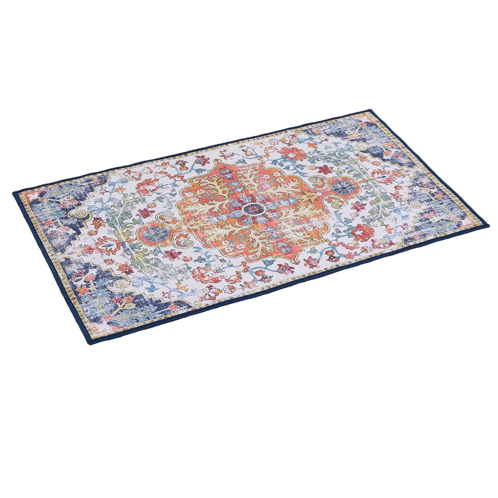 Floor Rugs: Artiss Floor Rug 50X80 Doormat Carpet Short Pile Non-Slip Entryway Mat Bohemian