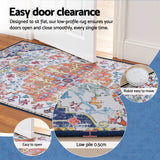 98765-Artiss Floor Rug 50X80 Doormat Carpet Short Pile Non-Slip Entryway Mat Bohemian