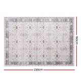 Floor Rugs: Artiss Washable Floor Rug 160X230cm Large Area Rug Modern Living Room Carpet