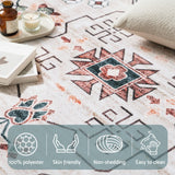 Floor Rugs: Artiss Washable Floor Rug 160X230cm Large Area Rug Modern Living Room Carpet