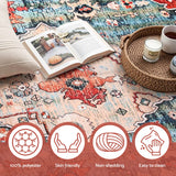 98765-Artiss Floor Rug 160X230cm Large Washable Area Rug Modern Living Room Carpet Mat