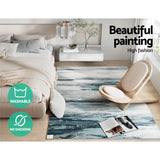 Floor Rugs: Artiss Rug 160x230cm Area Rug Washable Mat Large Carpet Soft Short Pile Poca